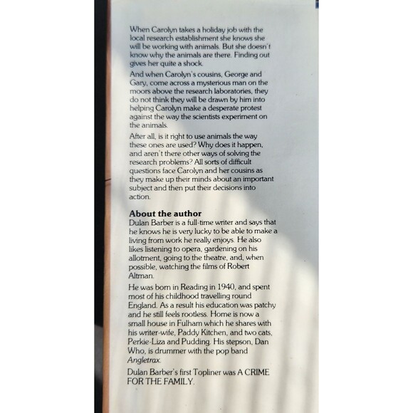 Beasts Dulan Barber Book Hardcover Pseud David Fletcher D F Barber Owen Brookes - Picture 2 of 16